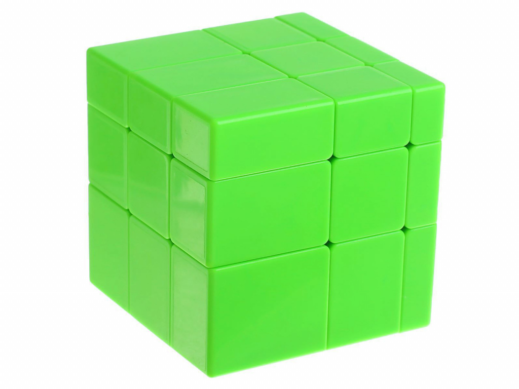 Головоломка: одноцветный кубик