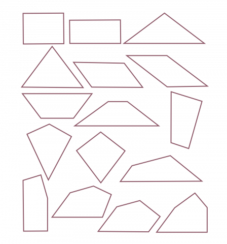 Задания для головоломки с тремя треугольниками