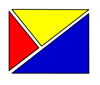Головоломка 3 треугольника