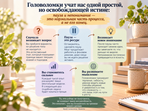 Пауза и непонимание — это нормальная часть процесса, а не его конец Пауза и непонимание — это нормальная часть процесса, а не его конец