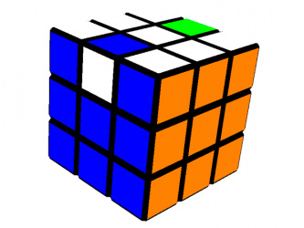 Узор на Кубике Рубика 3х3: Флип