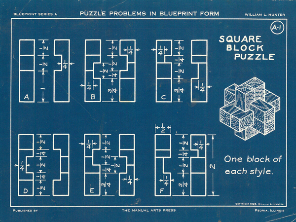 Чертеж как сделать головоломку из дерева своими руками