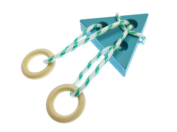 Сложная деревянная веревочная головоломка Вода