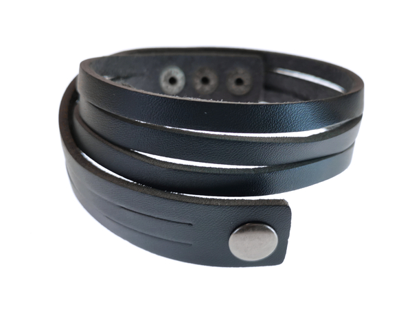 Головоломка браслет Коса из трех прядей в расплетенном виде