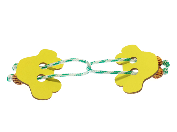 Простая веревочная головоломка для детей Машинки