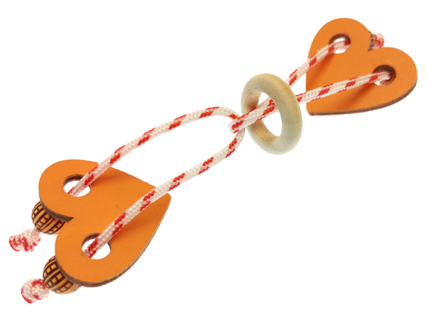 Веревочная головоломка Страсть. Вид с другой стороны